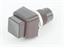 Midget Push Button Switch • Momentary • Form : SPST-0-(1) • 3A-125 VAC • Black-Button • Square Actuator [DS466BK]