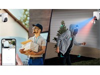 EZVIZ Smart Home WiFi Camera PAN & Tilt 5MP 4mm Lens, 30m IR, 1/3” CMOS, H.265, PAN:350°, Tilt:90°, 3D DNR, WDR, AI-Powered Human/Vehicle Shape Detection, Two Way Talk, 3K Res, Supports Micro SD Card Up To 512GB, 1xRJ45 10/100M, PSU12V1A [EZVIZ CS-H8C-R210-1R5WFL]