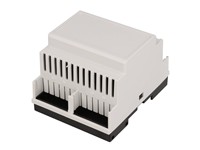 DIN Rail Mounted Enclosure 4 Module 90X70X58 Grey [1597DIN4GY]
