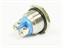 VANDAL RESISTANT PUSH BUTTON SW 16mm MOM  DOME BUTN. 1n/o 2A-36VDC -IP65- STAINLS STEEL - SCW TERM. (ANTI VANDAL) [AVP16DW-M1S]