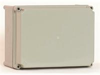 ENCLOSURE POLYESTER DOUBLE ISOLATION BOX IP66 OPAQUE CARBONATE LID UV 360X360X171MM 4X2 MODULE [IDE ROC44PO]