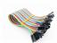 JUMPER FEMALE/FEMALE 30CM IN 40WAY COLOUR CABLE [GTC RIBBON CABLE JUMPER 40W F/F]