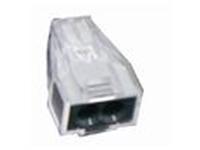 Transparent 2 Pole Terminal Block 400V, 24A (5pcs) [VTB2P5]