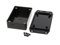 ABS Enclosure 85 X 56 X 25MM Flange Lid Black [1591MFLBK]