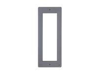 FRONT PLATE FOR THANGRAM - GREY ALUMINUM WITHOUT BUTTONS [BPT DPF AL]