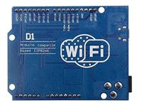 WEMOS DI.--COMPATIBLE WITH ARDUINO UNO BASED WIFI BOARD WITH 11 DIGITAL I/O'S AND 1 ANALOGUE I/P [BSK ESP8266EX WIFI BOARD]