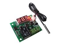 DIGITAL THERMOSTAT TEMPERATURE MODULE XH-W1209 WITH LED DISPLAY AND RELAY OUTPUT. -50-110DEG C. PSU:12VDC  O/P: 10A MAX [DGM DIGITAL TEMP CONTROL SWITCH]