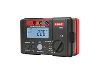 Digital RCD (ELCB) Tester Display CNT 1000, Phase Switch, Connection Check Function, Auto Ramp Fucntion, Disconnect Buzzer, Over-range Display:OL, Fused, MIS-Operation Buzzer, Power Off Buzzer, Full Icon Display, Voltage Range:30~600V, FREQ:45Hz~65Hz [UNI-T UT582+]
