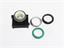 Push Button Actuator Switch Illuminated Latching • Green Raised Lens • Green 30mm Bezel [P302LGG]