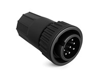 3Way Solder Cup Cable End Plug [3182-3PG-328]