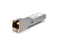 Ubiquity 10G SFP+ to 10/5/2.5GbE RJ45 Module, Max Power Consumption:1.9W, Cable Distance:10Gbps (Cat 6A):100m, Operating Temperature:0~70°C (32~158° F) [UBQ UACC-CM-RJ45-MG]