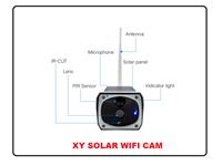 Solar WiFi Camera, 2.0MP, Onecam Android + IOS. (excluding 2 x LC18650 Lithium batteries) [XY SOLAR WIFI CAM]
