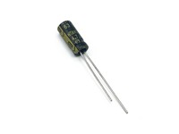 Mini Low Impedence Electrolytic Capacitor • Lead Space: 2mm • Radial • Case Size: φD 5mm, Height 11mm • 4.7µF • ±20% • 63V [4,7UF 63VR EXR]