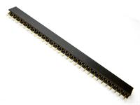 30 way 2.0mm PCB Straight Pins SIL Female Socket Header [605300]