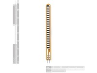 2.2 Inch (6cm) Bending Sensor. An Ultra-Thin, Flexible Printed Circuit [BDD FLEX SENSOR 2,2 INCH]