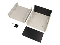 Polystyrene Enclosure 160X160X86MM Grey [1598ESGYPBK]