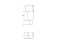 Siemens LV HRC Fuse Element, NH1, In: 250 A, gG, Un AC: 500 V, Un DC: 440 V, Front Indicator, Live Grip Lugs [3NA3144]