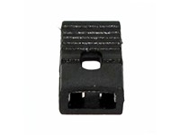 2.54MM Black 2 Contact Jumper With Finger Tab [7201JBK-FT]