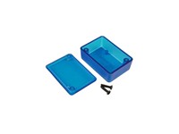 ABS Translucent Blue Enclosure 50 mm x 35 mm x 20 mm [1551GTBU]