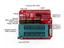 AVR PROGRAMMER SHIELD FOR MOST ATTINY AND ATMEGA IC'S----ON BOARD ZIF SOCKET. LED INDICATORS: HEARTBEAT, PROGRAMMING, AND ERROR, DESIGNED AS ARDUINO ISP SKETCH [ACM AVR PROGRAMMER SHIELD]