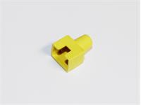 MOD RJ45 8X8 BOOT YELLOW W/S RELIEF [MOD RJ45 BOOT YELLOW]