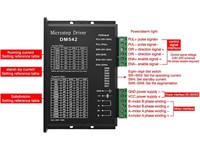 2 and 4 Phase Stepper Motor Driver 4.2A 20-50VDC [HKD STEPPER MOTOR DRIVER M542]