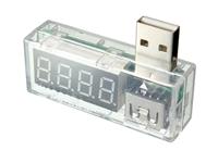 USB LCD VOLTAGE CURRENT DETECTOR BATTERY CAPACITY TESTER FOR MOBILE PHONE. 3.5-7VDC   0-3ADC [DHG LCD USB BATT VOLT/AMP TESTER]