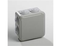 ENCLOSURE - IP65  84X84X50MM DIMS WITH CONICAL CABLE GLANDS :95X95X50MM [IDE 18100]