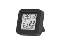 All-in-One TUYA Smart Remote – Combines Universal IR Remote Control and Temperature & Humidity Sensor In One Compact Device. Control TVS, Air Conditioners, Fans, and More [INT TUYA IR REMOTE+TEMP/HUM DISP]