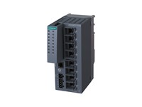 SCALANCE XC208 manageable Layer 2 IE switch; IEC 62443-4-2 certified; 8x 10/100 Mbit/s RJ45 ports; 1x console port; diagnostics LED; redundant power supply [6GK5208-0BA00-2AC2]