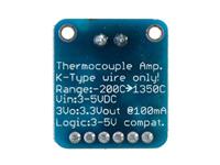 MAX31855 THERMOCOUPLE BREAKOUT BOARD. -200 TO 1350 DEG C.  SPI INTERFACE  3-5V [DHG THERMOCOUPLE AMP MAX31855]