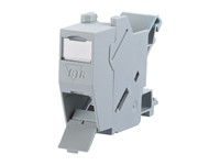 E-DAT Module REG Unequipped IP20 Light Gray DIN Rail Mount [1309426103-E]