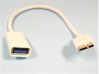 CABLE LEAD , USB-A FEMALE TO MICRO USB3.0  APPROX 20CM LENGTH . [USB CABLE AF-MICRO USB3.0 #TT]