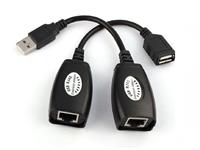 The USB, CAT5 extender can be used to extend the distance between a USB device and a Host computer using RJ45 cable, by up to 45m. [USB RJ45 EXTENSION ADAPTOR]