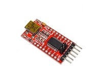 FT232RL 3.3V / 5.5V FTDI USB TO TTL Serial Converter Adapter Module For Arduino. NB. This Chip Is Not Original, Does Not Have EEPROM, And Cannot Invert The Signals. Mini - USB Interface [BDD FT232RL USB TO SERIAL BOARD]