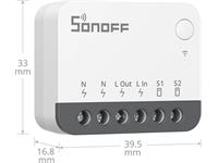 An Ultra-Compact Zigbee 3.0 Smart Switch, Designed For Easy Installation In EU-Type, 86-Type, Or 120-Type Mounting Boxes. With A 10A Maximum Load Capacity, It's Compatible With Various External Switch Types. A ZIGBEE HUB And A Neutral Wire Is Required. [SONOFF ZBMINIR2 ZIGBEE SWITCH]