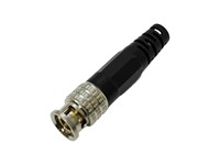 75R BNC Plug, Screw-Type Connection, RG59, with Boot [71S101-109ST]