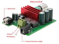 TPA3116D2 Amplifier Board 100W, 8-25VDC [CMU TPA3116D2 100W AMPLIFIER]