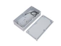 Aluminium Waterproof Enclosure with Flush Mount Bracket, Rated IP66, Size: 280x140x70 mm, Weight 1200g, Impact Strength Rating IK08, Stainless Screws, Silicone Sealing. Good, Dustproof & AirtighT Performance. Max Temperature:-40°C TO 120°C [XY-ENC WPA58-03 MS]