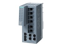 SCALANCE XC106-2 Unmanaged IE Switch 6x 10/100 Mbit/s RJ45 Ports 2x 100 Mbit/s Multimode BFOC LED Diagnostics [6GK5106-2BB00-2AC2]