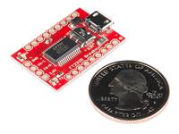 BOB-12731 FT232RL USB TO SERIAL BOARD(BASIC BREAKOUT BOARD FOR FTDI'S POPULAR USB TO UART IC. NOW WITH INTERNAL OSCILLATOR AND EEPROM) [SPF FT232RL USB TO SERIAL BOARD]