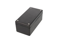 Polystyrene Enclosure 132MM X 66MM X 43 MM Black Water-Tight [1594DWBK]