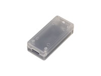 Enclosure ABS Miniature Plastic 65 x 30 x 15.5mm for USB Translucent Clear IP54 [1551USB3CLR]