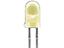 LED DIFF DOME 5MM FLASHING YELLOW 5MCD 12V [L-56BYD]