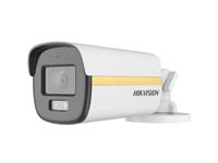 Hikvision ColorVu Bullet Camera 2MP 2.8mm Up to 40m, Smart Hybrid Light, 24/7 Color Imaging with F1.0 Aperture, 1920×1080 Resolution, TVI/AHD/CVI/CVBS, PAL/NTSC, WDR:≥130 dB, 3D DNR, Built-in Microphone, 12VDC ± 25% Max 6.9W, IP67 [HKV DS-2CE12DF3T-LFS (2.8MM)]