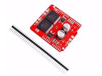 HIGH CURRENT DUAL MOTOR DRIVER SHIELD-MAX 16V-CONT 14AMP-MAX 30A. USE HEATSINK OR FAN IN HIGH DEMAND APPLICATIONS [BSK MONSTER MOTO SHIELD-VNH2SP30]
