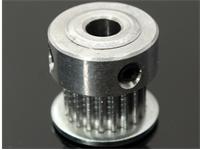 GT2 TIMING PULLEY-20 TEETH-2MM PITCH- 5MM BORE- FOR 6MM BELT WIDTH [DHG GT2 TIMING PULLEY 20T 5MM]
