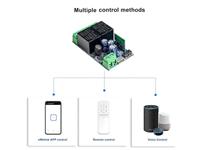 TWO CHANNEL EWELINK SMART WIFI RELAY, 10A. WORKS WITH A 2,4GHZ REMOTE, NOT A 433MHZ REMOTE. INPUT 7 TO 48VDC OR USB 5V [BDD SONOFF 2 CH WIFI W/L RELAY]