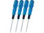 SECURITY SCREW DRIVER SET 4PC {SCWS9404} Sizes = M1,7 + M2,0 + M2,3 + M2,6 [PRK SD-9404]