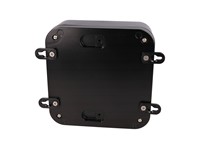 Enclosure Polycarbonate - Multiple Mounting Type - Water Tight 160x160x70mm IP68 Black [1557FA2BK]